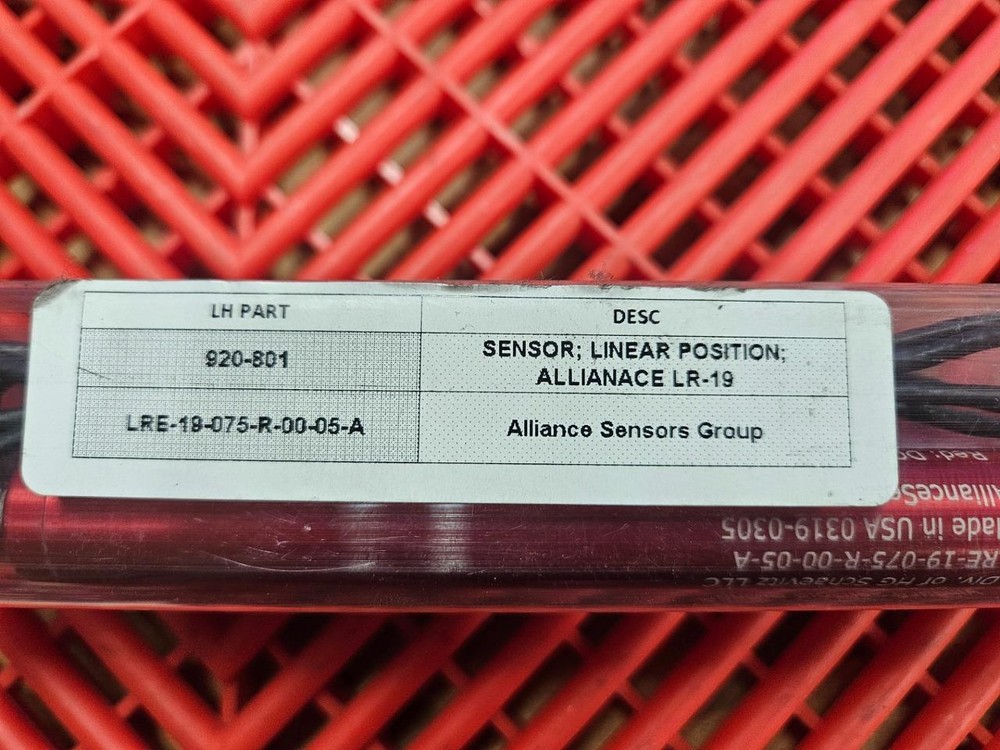 Alliance LRE-19-075-R-00-05-A Linear Position Sensor Linear Encoder 75mm