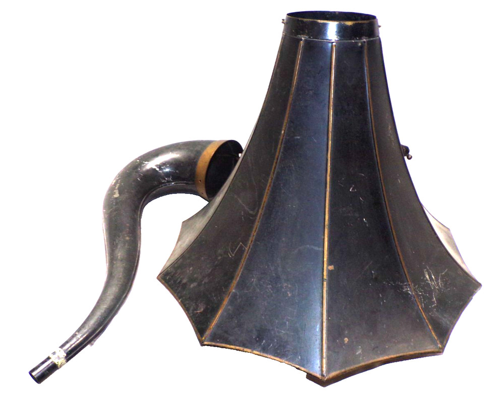 EDISON CYLINDER PHONOGRAPH CYGNET HORN
