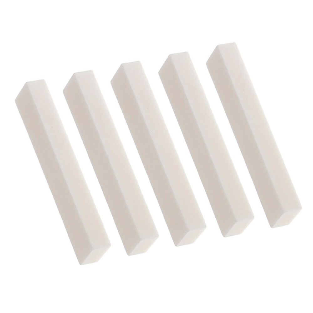 5PCS Buffalo Bone Blank String Bridge Saddle Nut for Accoustic Classical Guitar