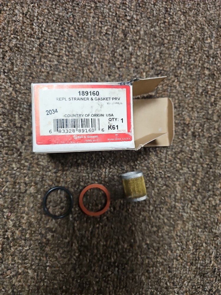 Bell & Gossett Strainer & Gasket PN: 189160