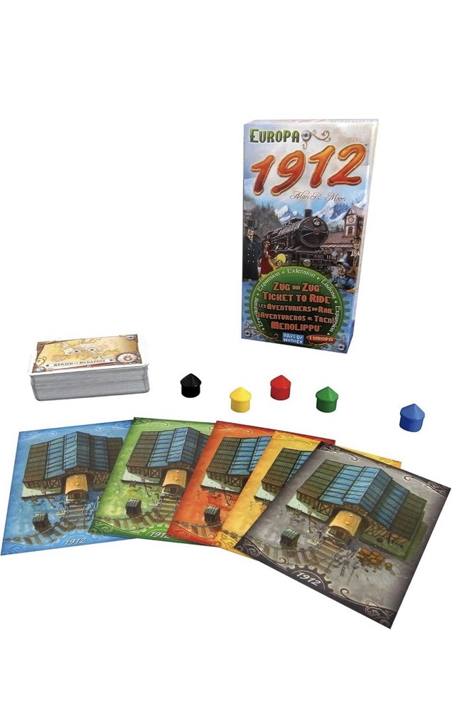 Asmodee Ticket to Ride Europa 1912 Board Game EXPANSION