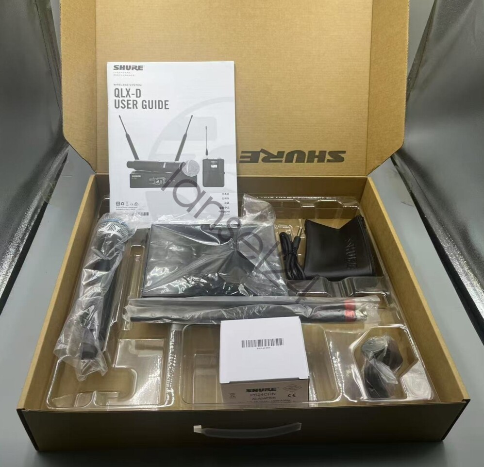 QLXD4 / BETA58A Handheld Wireless Vocal System Microphones Express w / BETA58 US