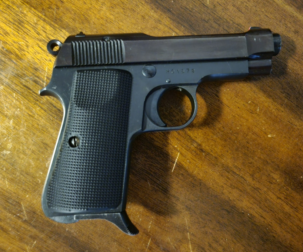 Beretta 1934 Grips Stipple Pattern (3D printed black)
