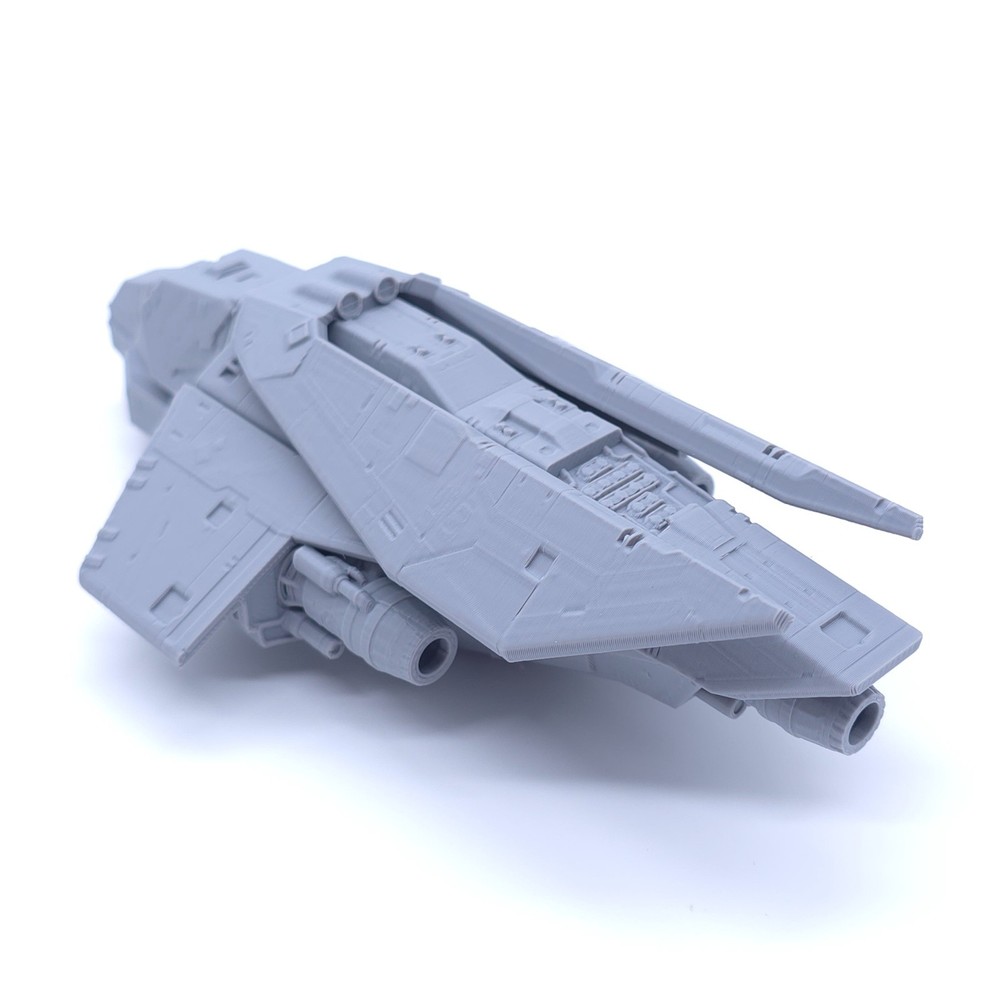 Diamondback - 1", 3", 6" or 12" Model - Custom Space Ship Sci-Fi Elite