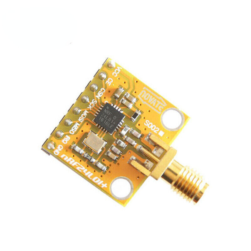 NRF24L01+/2.4G/+0dBm/RF Module/Wireless Data Communication Transceiver/SMA/500m