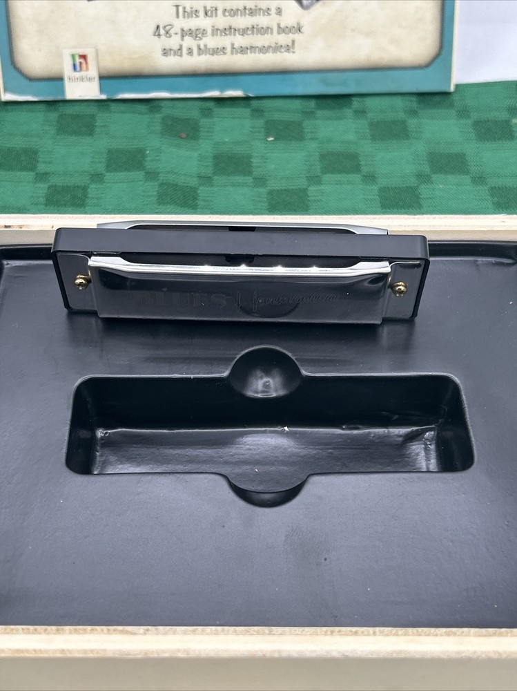 Learn Harmonica Learning Kit Retro Wooden Box 2014 Genuine Quality