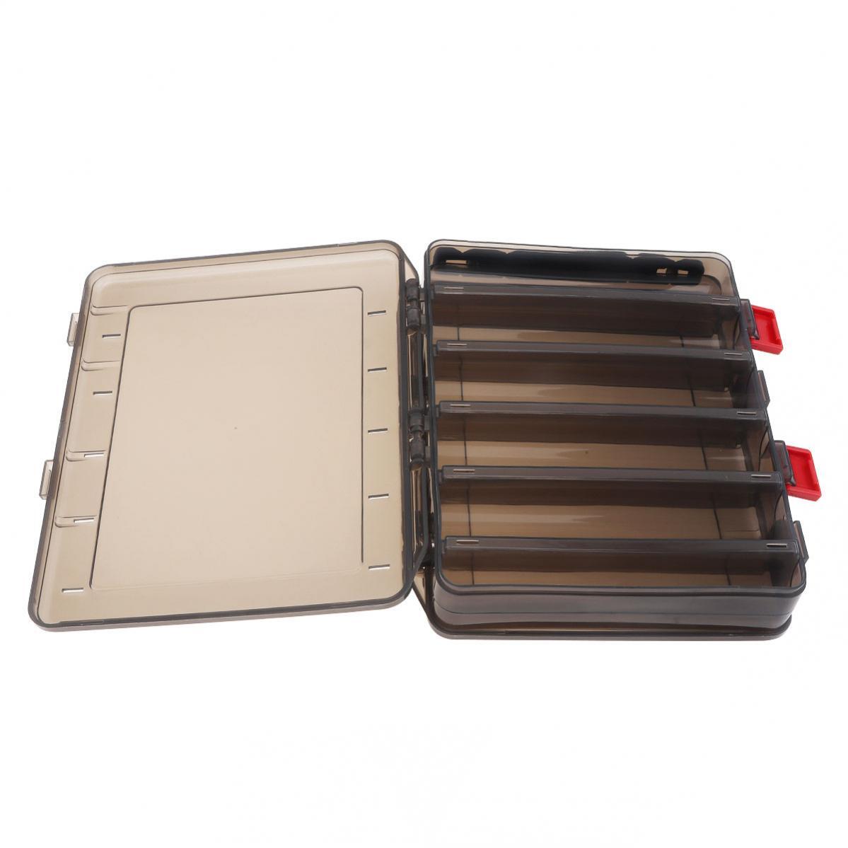 20 Compartments Tackle Storage Box Fishing Lure Bait Portable Organizer Case US