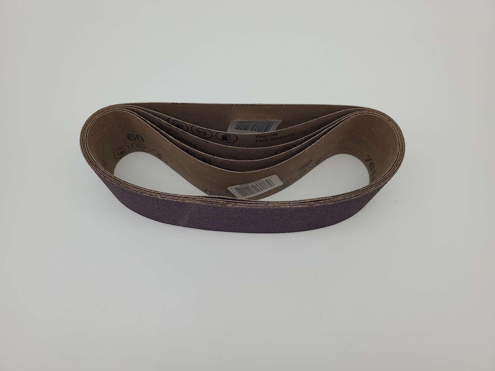 3M Cubitron 761D 60 Grit Sanding Belts 3" W x 24" L Aluminum Oxide Pack of 5