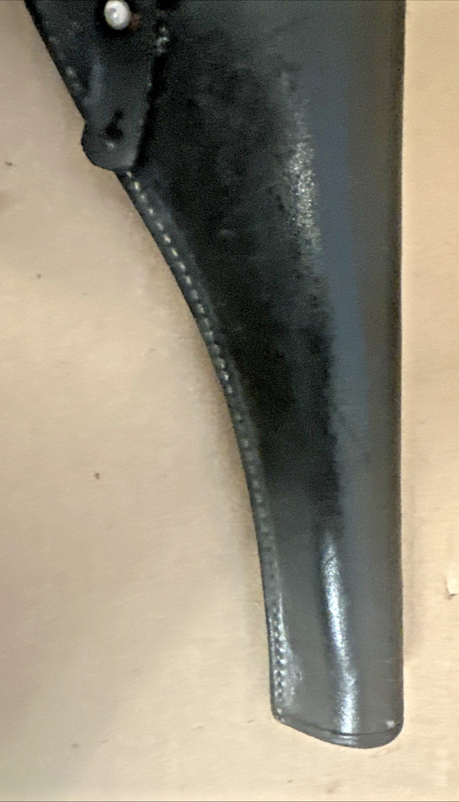 Vintage Replica of US Civil War Revolver Pistol Gun Leather Holster Viking RH