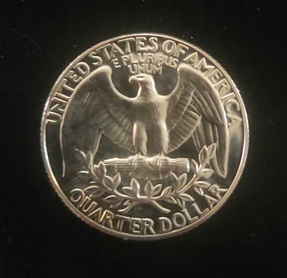 1974 S 25c Proof Washington Quarter Gem Dcam