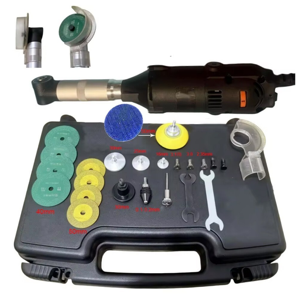 90° Micro Angle Grinder Multifunction Electric Elbow Grinding Machine