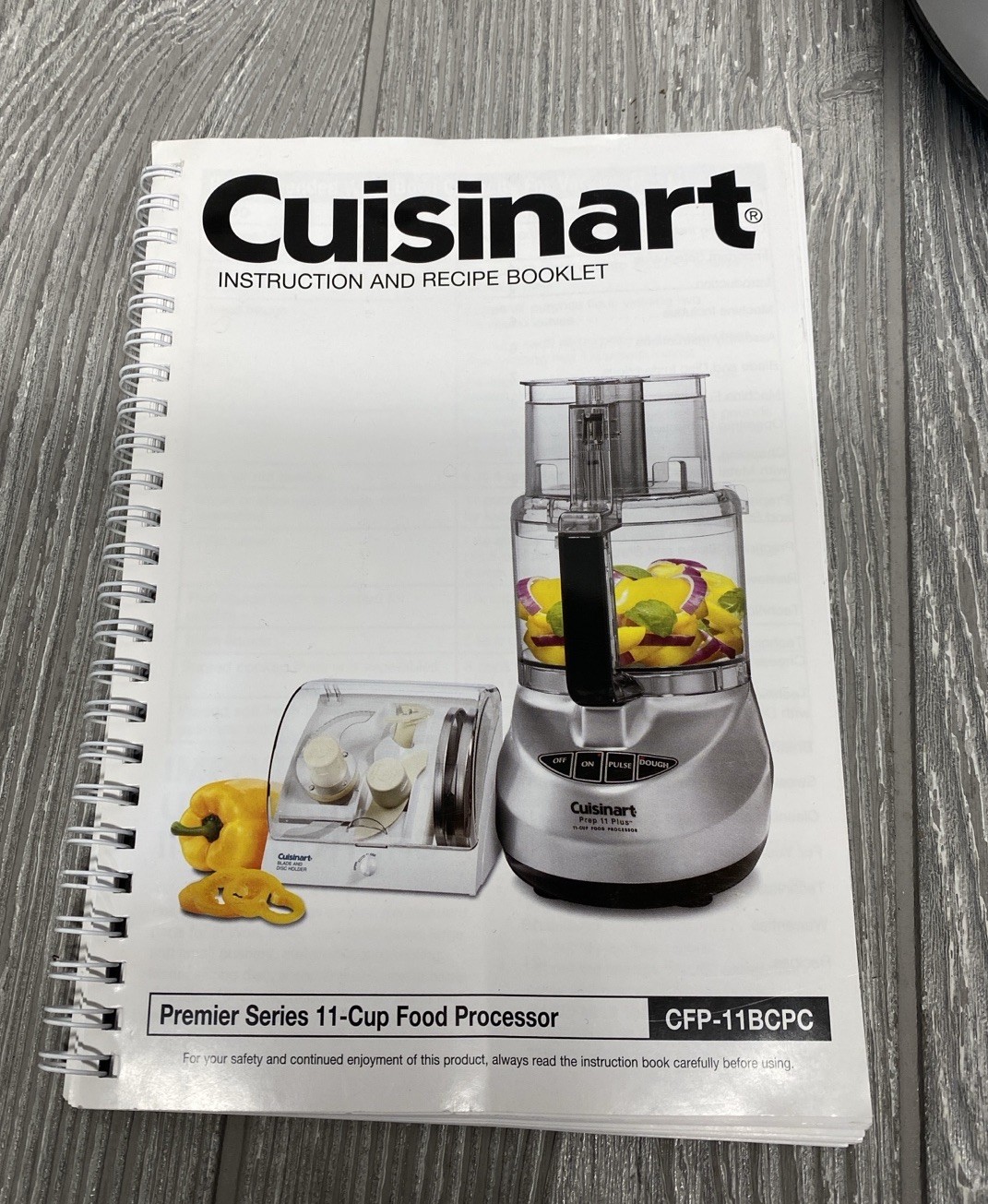 Cuisinart Prep 11 Plus Food Processor w/ All Attachments Set Is Complete