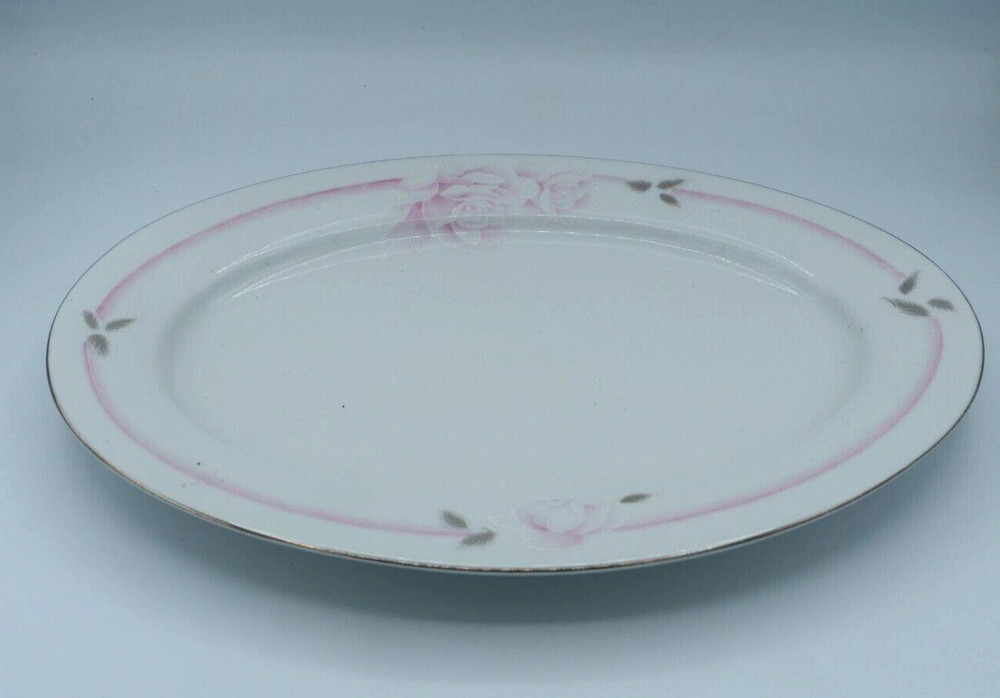 Silverie  Argent Rose  Serving Tray 14"