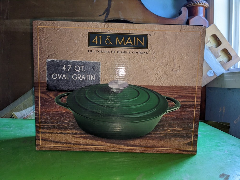 41 & MAIN 47. QT OVAL GRATIN