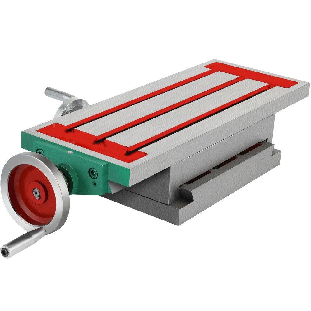 Compound Milling Machine Work Table 4Ways Move Cross Slide Bench Drill Fixture