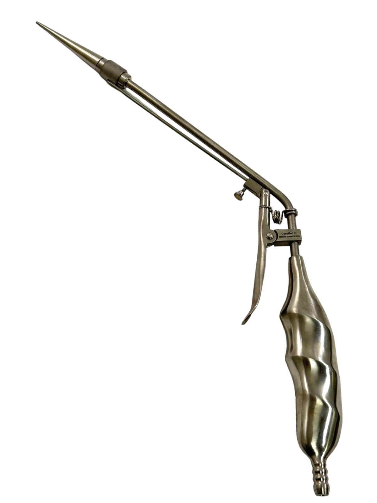 Hemorrhoidal Ligator Suctioning Instrument + Loading Cone - STR- Stainless Steel