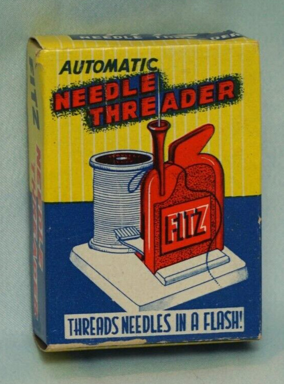 Vintage FITZ Automatic NEEDLE THREADER New stocking stuffer! Gift