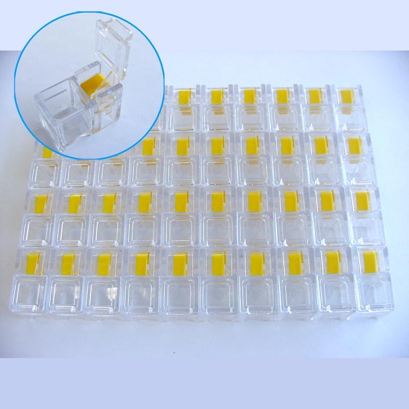 SMD resistor capacitor component storage box case 40pcs