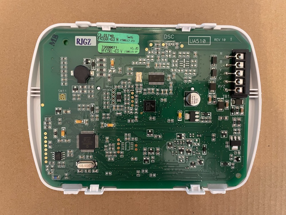 DSC RFK5501-433 LCD Alarm Keypad