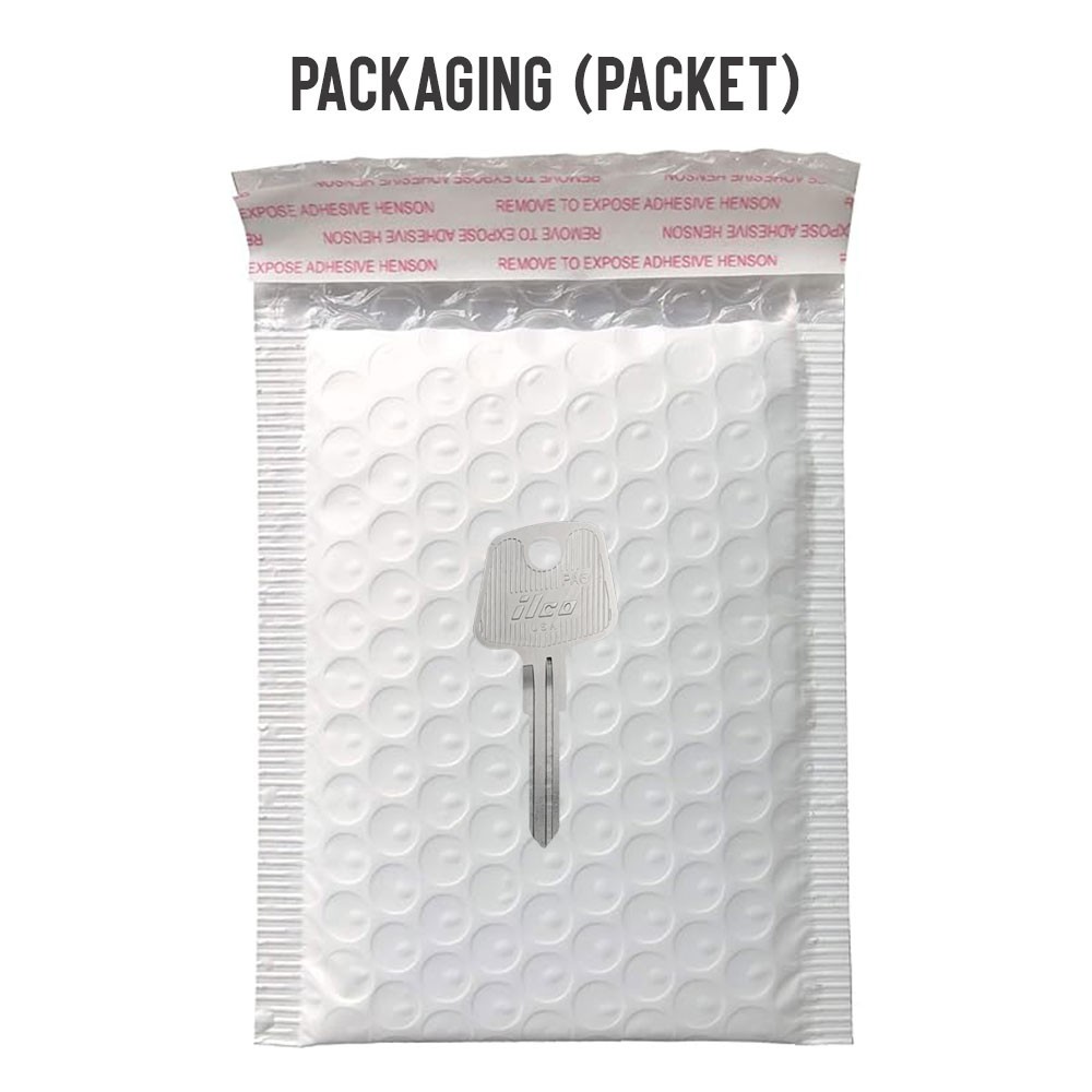 PA6 Key Blank Nickel