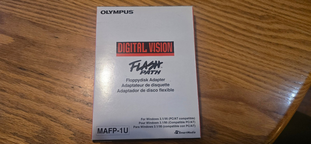 Olympus Camedia MAFP-1U Flash Path Floppy Disk Adapter SmartMedia