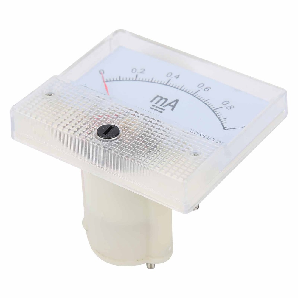85C1 DC 0~1MA Pointer DC Ammeter Current Measuring Meter Pointer DC Ammeter