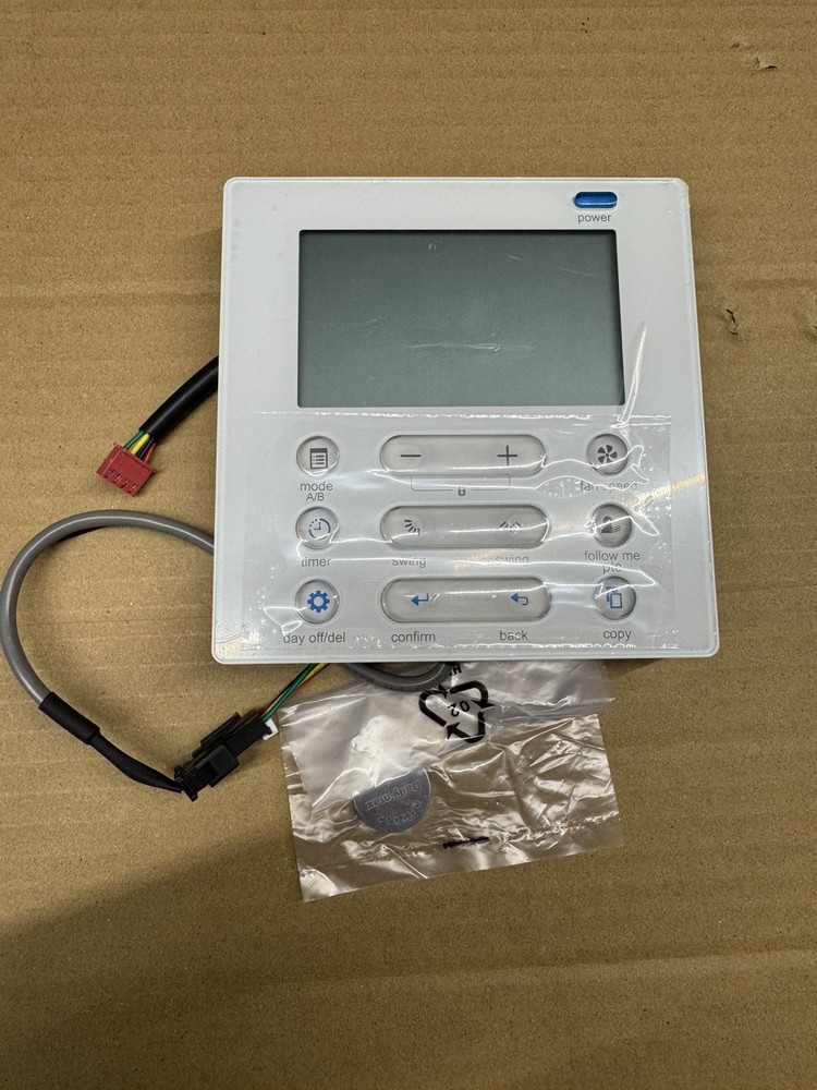 Midea wire controller 17317100A00037 KJR-120C/TF-E Remote Control
