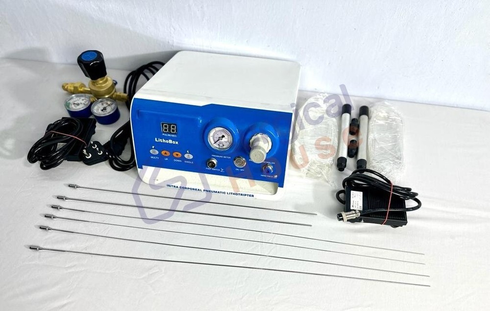 Intra Corporeal Pneumatic Lithotripter Digital Machine Set