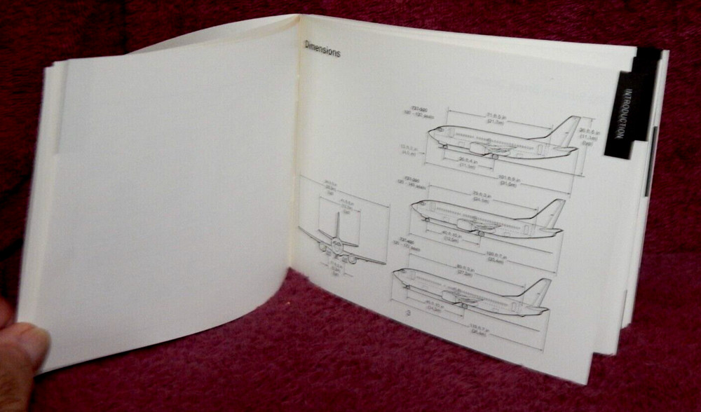 1990 Boeing Reference Guide 737 -300/-400/-500 DC-38561
