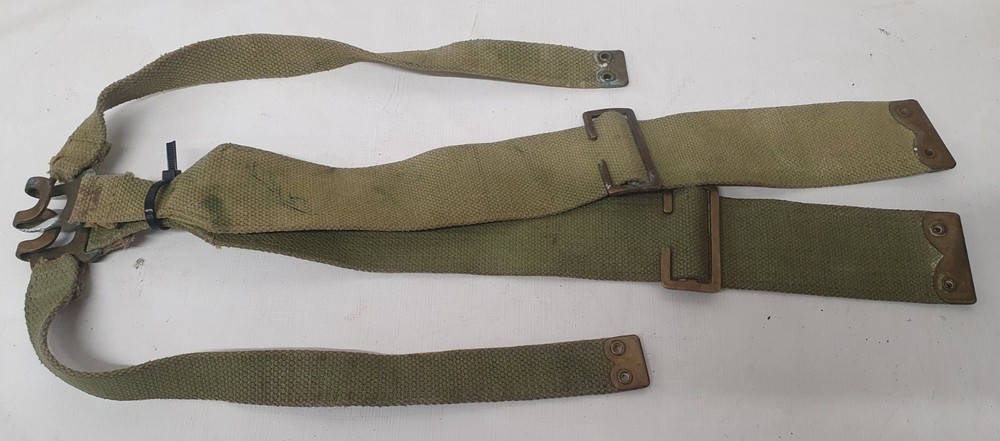 Ex British Army L Strap 37 Pattern Webbing WW2 (still15)
