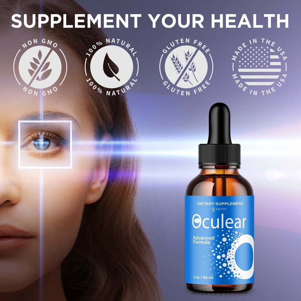 (5 Pack) Oculear Drops Advanced Support Healthy Eye Vision Ocu Lear 150 Servings