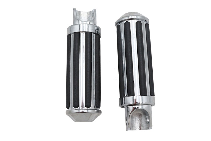 Railer Style Driver Footpeg Set fits Harley Davidson