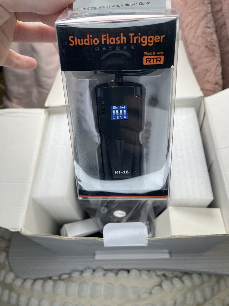 LS Photography Professional Flash Strobe With Studio Flash Trigger