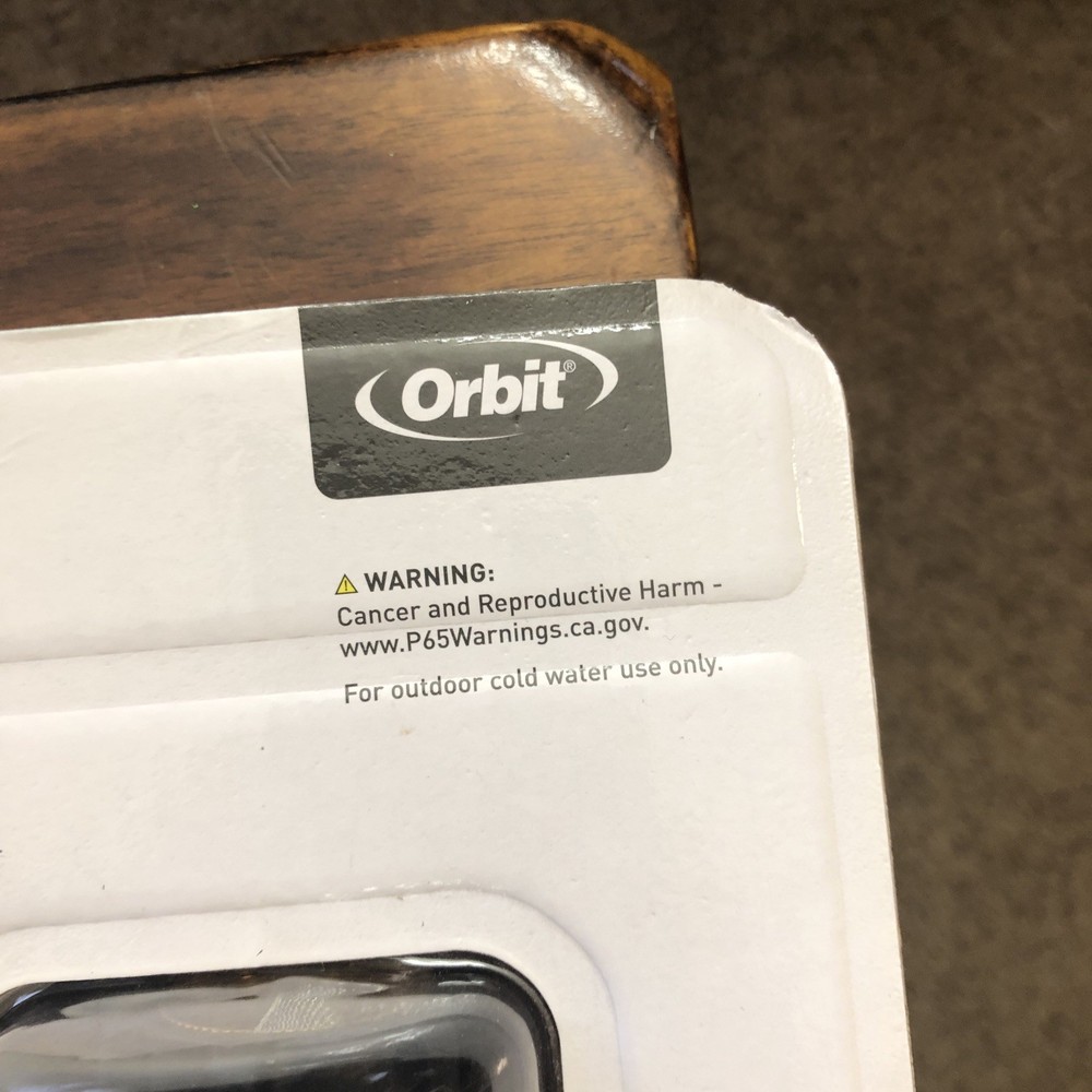 Orbit 1-Outlet Hose Faucet Timer Programmable Irrigation Conserve Water