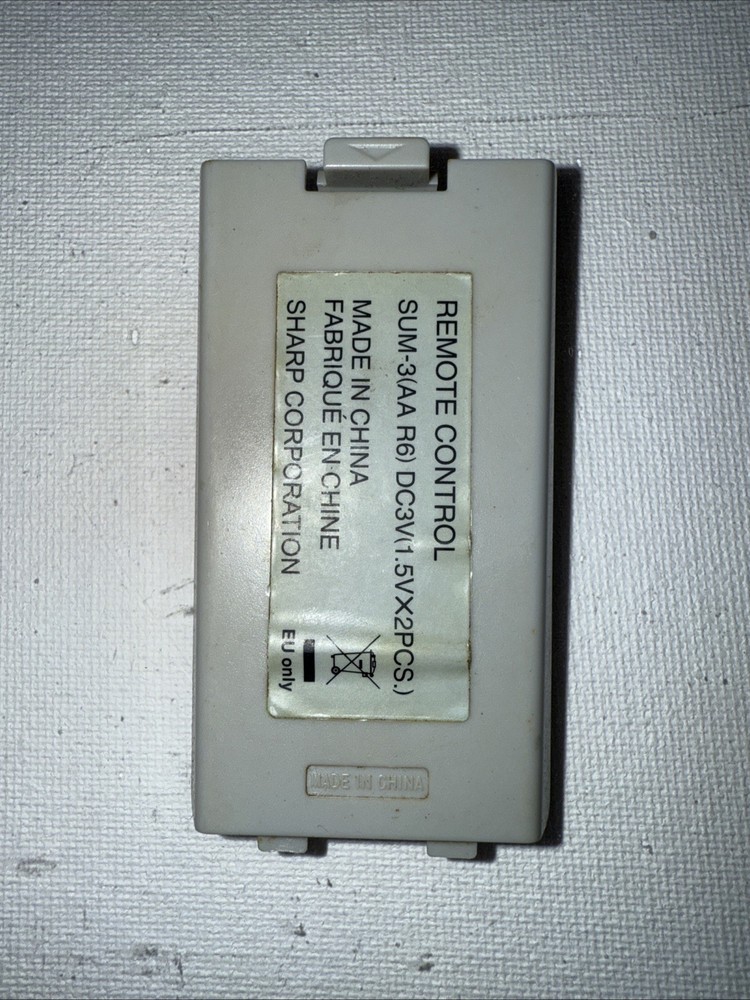 Sharp Remote Control GA837WJSA PG-D3510X PG-D3510XL PG-D3550W