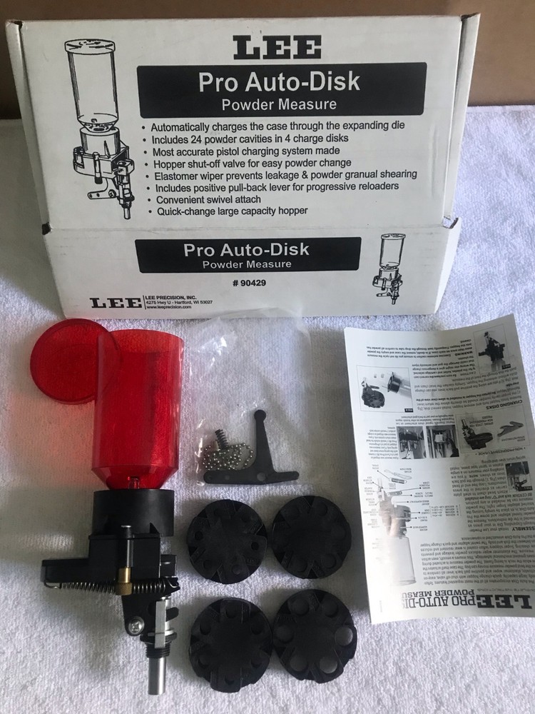 Lee Pro Auto Disk Powder Measure for Progressive Press 90429