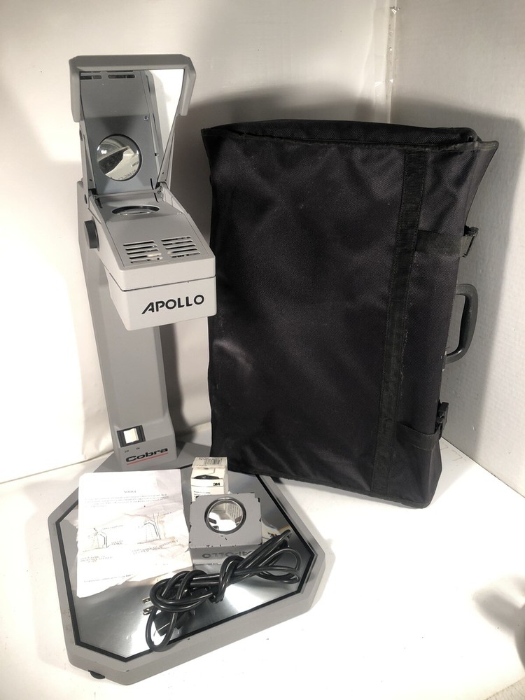 Apollo Cobra VS 3000 Portable Reflective Overhead Projector & Storage Carry Case
