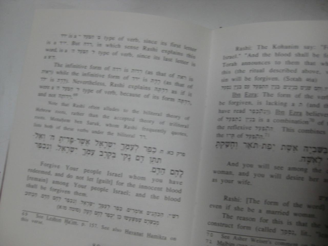 An introduction to Rashi's grammatical explanations in the book COMPLETE SET