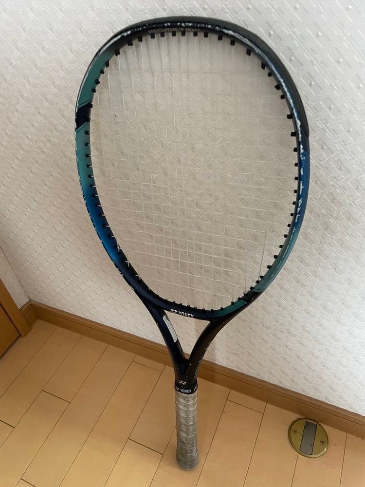 YONEX hard tennis racket blue
