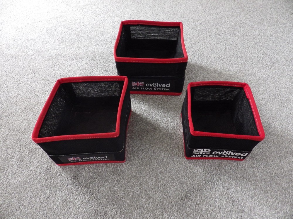 3 x Evolved Air Flow System Mesh Bait Containers