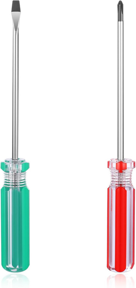 Magnetic Screwdriver Set, Small Screwdriver Tool ​Flat Head and Phillips Screw D