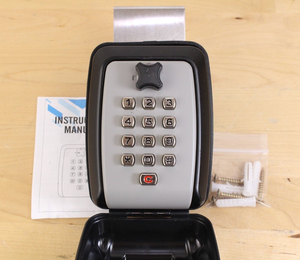 Car Window Lock Box Punch Button For Turo, Car Key Lock Box