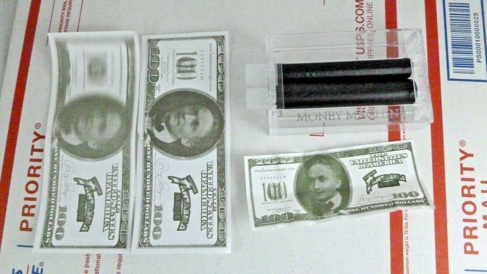 Fantasma Money Machine Trick Ultimate Magic Legends Tricks Kit Printing Prop