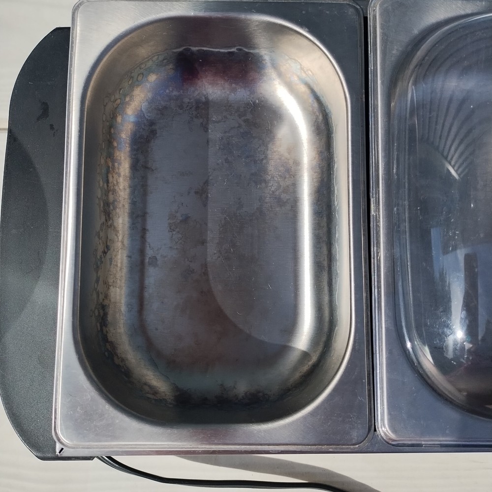 Nostalgia Electrics 3 Tray Buffet Server Warmer Parties Serving Tailgating