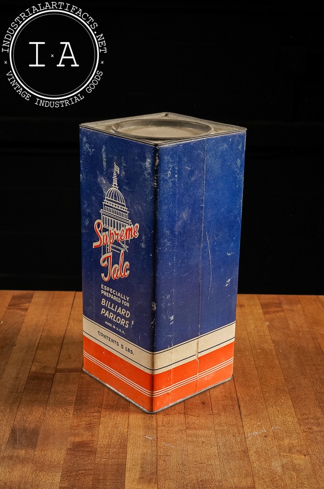 Supreme Talc 5-lb Litho Tin