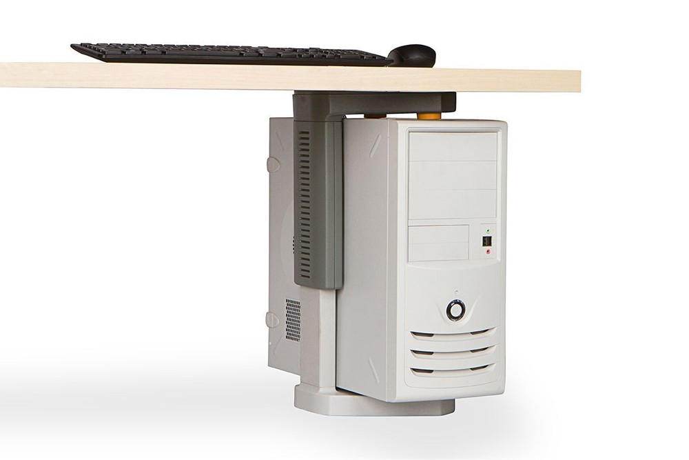 Mockett CPU8-92 - ADJUSTABLE Under Desk CPU HOLDER