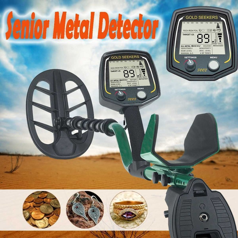 Multifunction Metal Detector Gold Finder Deep Sensitive & Waterproof Coil Hunter