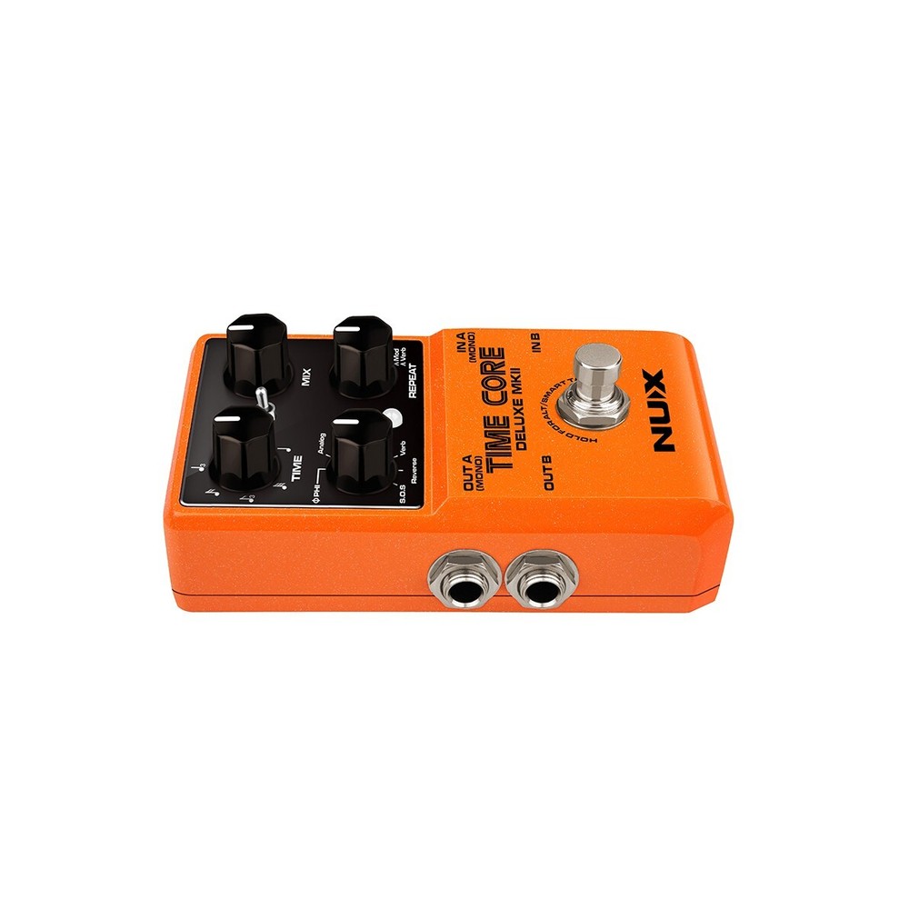 NuX Time Core Deluxe Delay Effects Pedal with 7 Delay Modes
