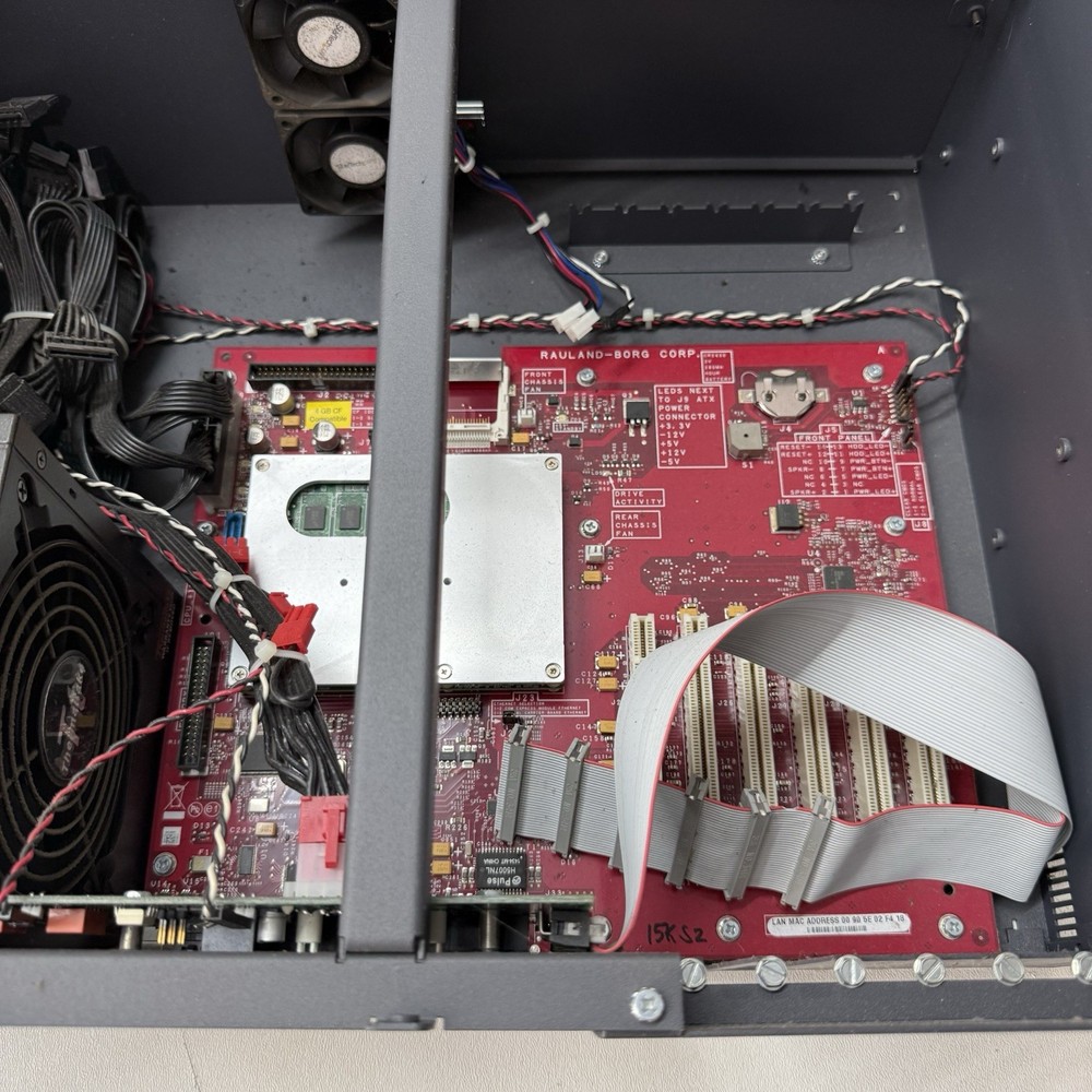 Rauland-Borg Telecenter Rackmount Paging Intercom Controller Server VGA USB LAN