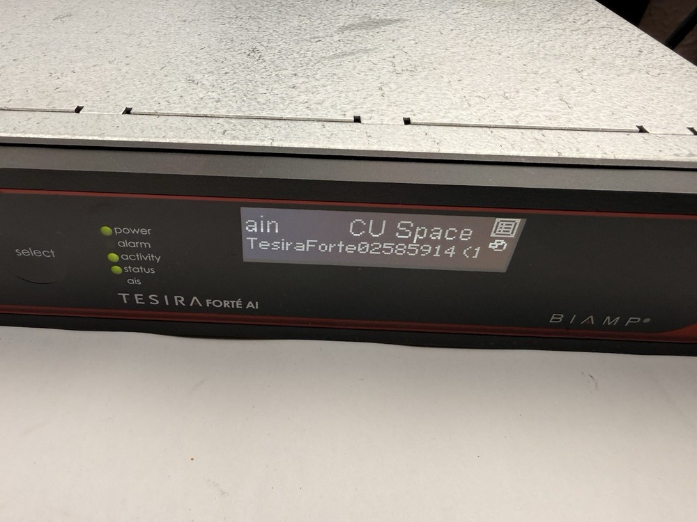 Biamp Tesira Forte AI Digital Audio Processor